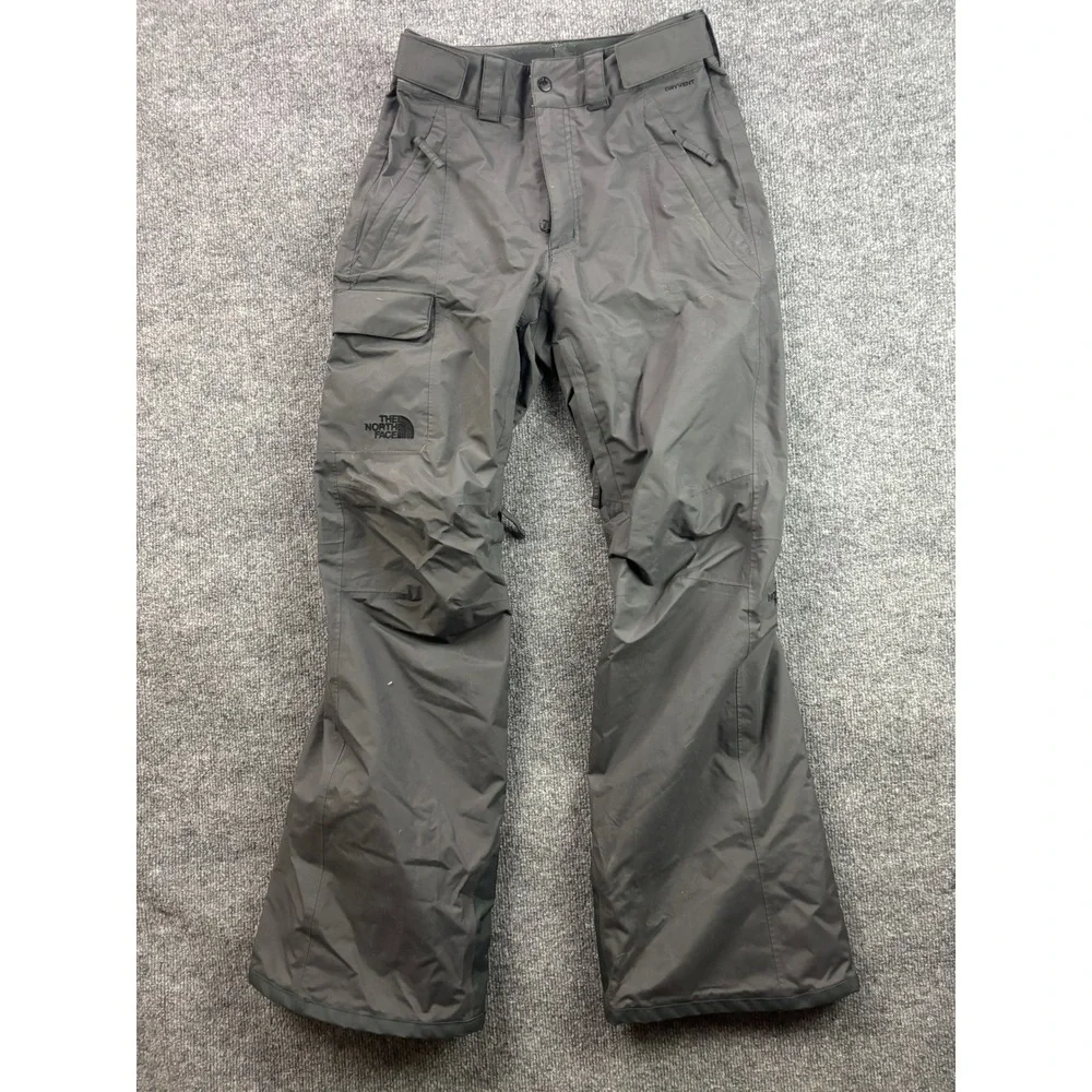 The North Face Snow Pants Mens XS Gray DryVent Waterproof Ski Snowboard Cargo
